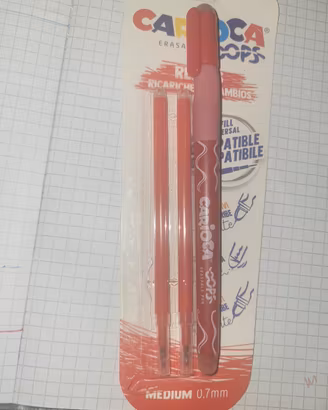penna Carioca cancellabile Rosso 