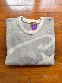 Maglione Corteiz C-Star Knit Sweater Grigio Panna
