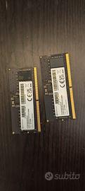 RAM 2x8GB DDR5 4800 sodimm