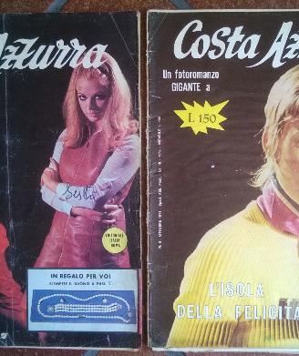 Riviste fotoromanzi - Costa Azzurra anni 60-70