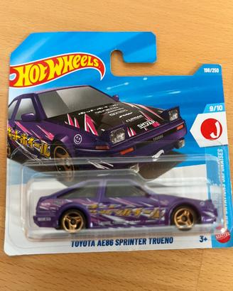 Hot Wheels Toyota AE86 Sprinter Trueno