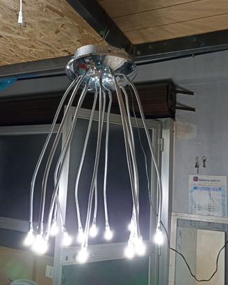 Lampadario vintage pendenti flessibili lampade led