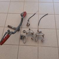 freni universal e manubrio vintage bici 28