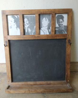 Lavagna con portafoto