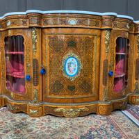 Servante Napoleone III intarsiata