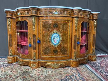 Servante Napoleone III intarsiata