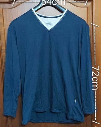T-Shirt Maglia a Maniche Lunghe Uomo van Laack per