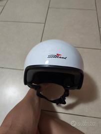 Casco "scotland" bianco