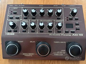 Preamp acoustic Boss AD10