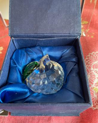 Mela in cristallo  Ranoldi  con garanzia