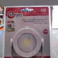 Lampada led mini con magnete 3w