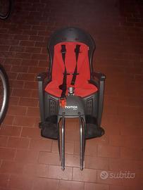 Seggiolino bici bambini max 22Kg