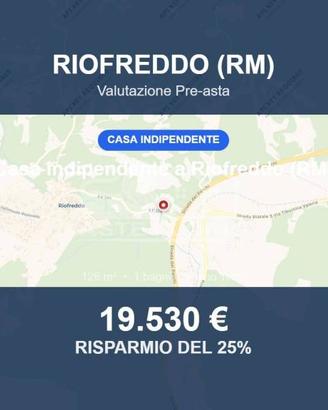 Immobile in asta di 126 m² a Riofreddo