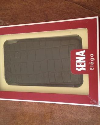 Custodia iPhone 4/4S/3GS Sena Eléga Croco Brown