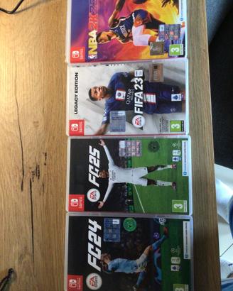 Lotto giochi sportivi Nintendo