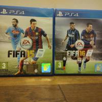 Fifa 15 e 16 per PS4
