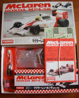Kyosho McLaren MP4-5B EP 1/10 1990 NEW modellismo