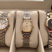 Lotto 3 orologi vintage Citizen Laurens Lorus 