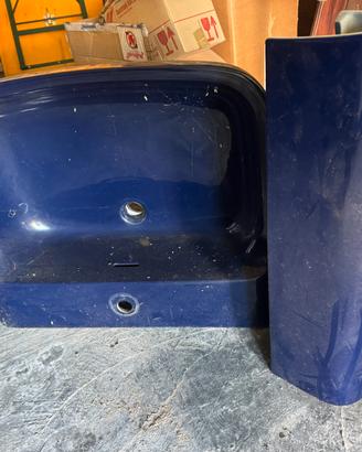 Lavabo vintage blu