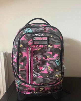 Zaino trolly scuola seven