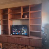 Armadio / Libreria / Parete attrezzata in legno co