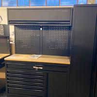 Parete da officina mobilio a 2 elementi