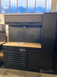 Parete da officina mobilio a 2 elementi