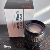 Canon EF 28-135mm f/3.5-5.6 IS USM –  Canon EF