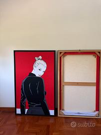 Quadro Stampa su tela diabolik