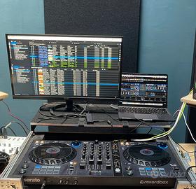 Consolle Pioneer DDJ FLX6+ Flight Case Magma +Cavi