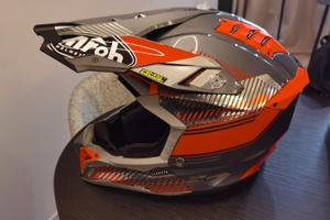 Airoh Aviator 3 Wave Orange Chrome XXL