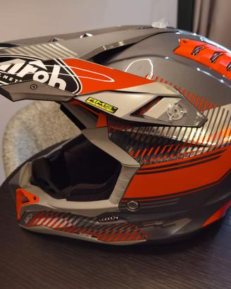 Airoh Aviator 3 Wave Orange Chrome XXL