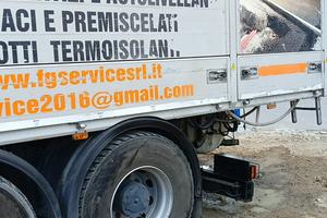 Camion iveco impianto overmat per Massetti