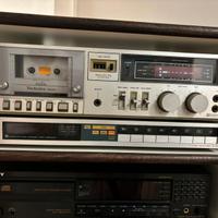 Technics M215  piastra a cassette perfetta