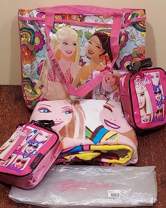 Barbie - Set Spiaggia - Borsa - Telo Mare - Borse