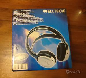cuffie wireless senza fili Welltech mai usata