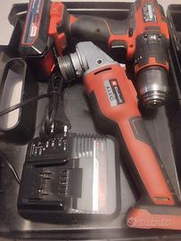 Avvitatore e smerigliatrice a batteria
