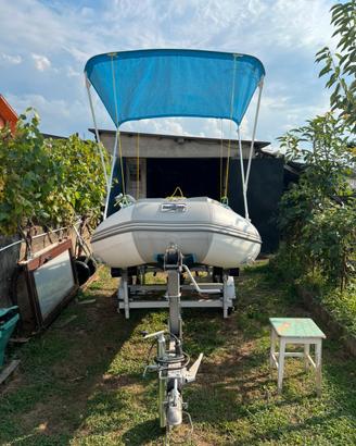 Motore Mercury 9.9cv  +Gommone 3,20m + Carrello