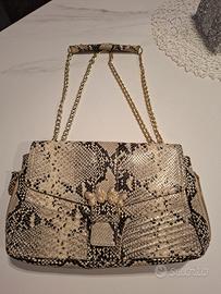 borsa Twin set in stampa pitone 