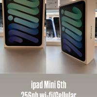 ipad Mini 6th 256gb wi-fi/Cellular nuovo