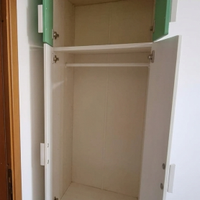 🪵 Armadio PLATSA IKEA – Bianco/Verde