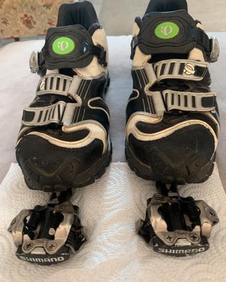 Scarpe da mountain bike Pearl Izumi+ 2 pedalini