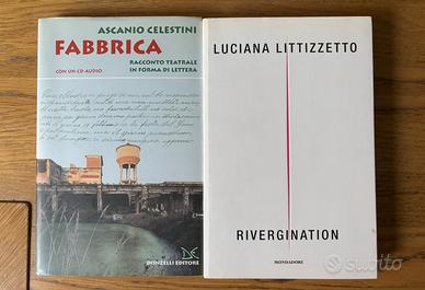 Set 2 libri A. Celestini e L. Littizzetto