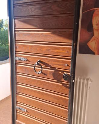 Porta blindata in legno