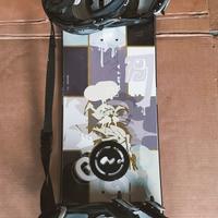 tavola snowboard quechua 158 cm + scarponi 45 (29)