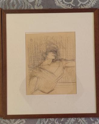 Toulouse-Lautrec - Trittico litografie d'epoca