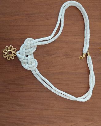 collana macramè 