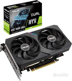 NVIDIA RTX 3060 v2 OC Edition 12 GB Dual ASUS