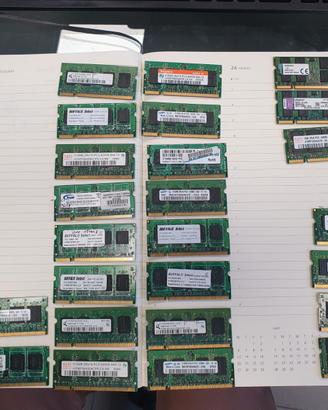 Ram sodimm ddr2 vari tagli