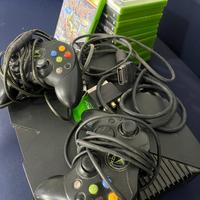 Xbox+2 controller+ lotto di giochi